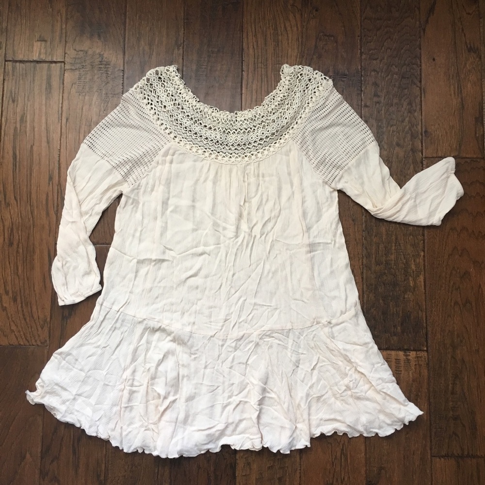 Umgee - Full Swing Dress - Ivory - M